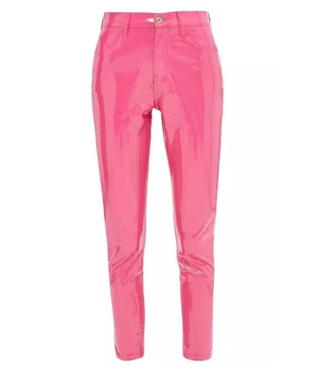 Luscious The Label | High shine, Stretchy Pink Vinyl PU Pants ...