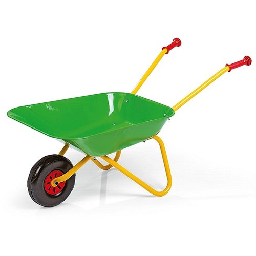 De Landwinkel Kinderkruiwagen, groen / rood