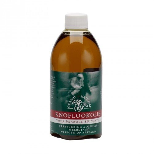 Grand National Knoflookolie 500ml. - Doseerpomp