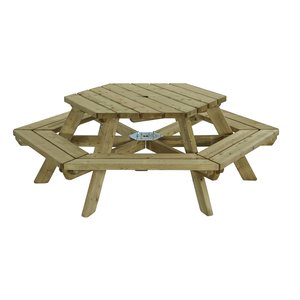 Talen Staphorst Picknicktafel zeshoek 228x200