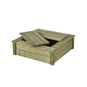 Talen Staphorst Zandbak 100x100cm. met deksel