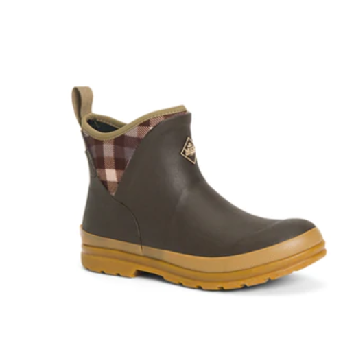 Muckboot Muckboot - Pull On Ankle Brown/Plaid