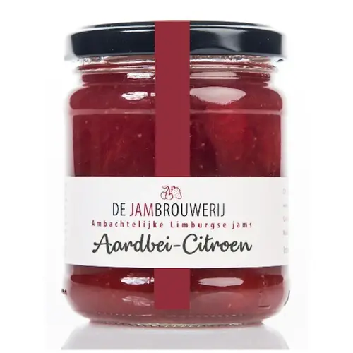 Jambrouwerij Aardbeien Citroen - Jam