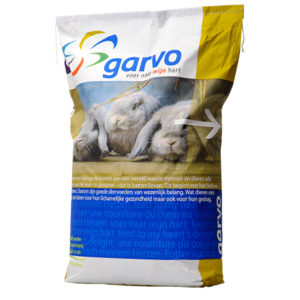 Garvo Alfamix Konijn 15kg. / 1025 Garvo Alfamix Konijn 15kg. / 1025