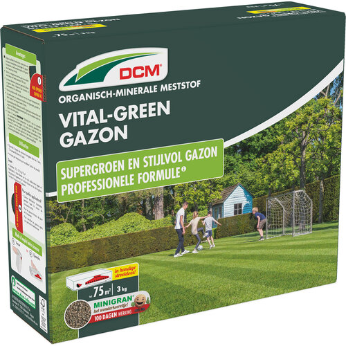 DCM DCM - Meststof Vital-Green Gazon - Meerdere hoeveelheden