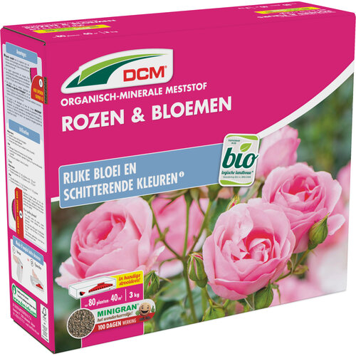DCM DCM - Meststof Rozen & Bloemen - Meerdere hoeveelheden