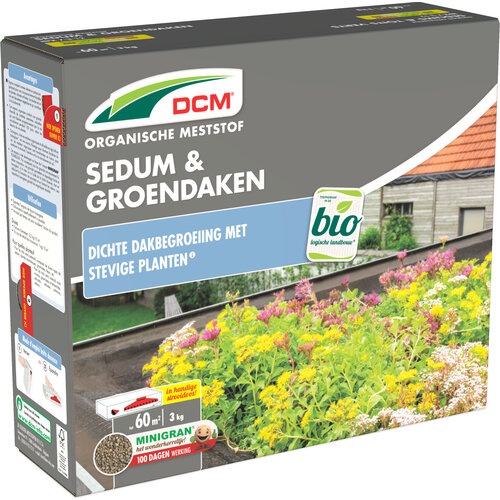 DCM DCM - Meststof Sedum & Groendaken - Meerdere hoeveelheden