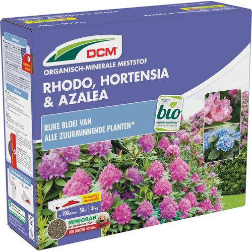 DCM DCM - Meststof Rhodo, Hortensia & Azalea - Meerdere hoeveelheden