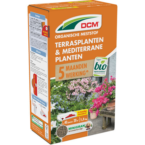 DCM DCM - Meststof Terrasplanten & Mediterrane Planten  - Meerdere hoeveelheden