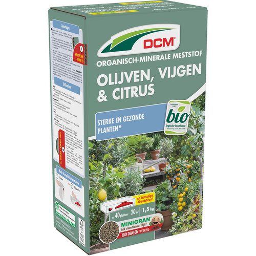 DCM DCM - Meststof Olijven, Vijgen & Citrus  - Meerdere hoeveelheden