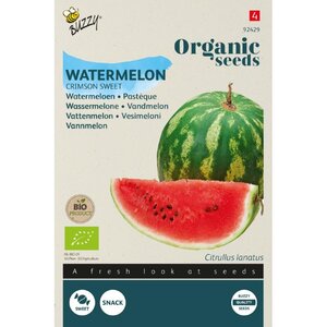 Buzzy Organic Organic Watermeloen Crimson Sweet (BIO)