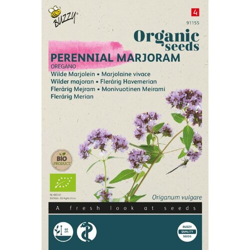 Buzzy Organic Organic Wilde Marjolein - Oregano (BIO)