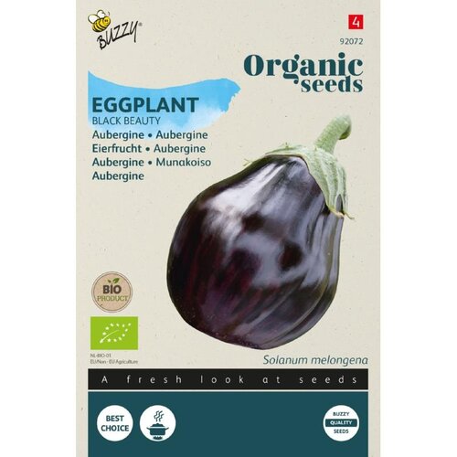 Buzzy Organic Organic Aubergine Black Beauty (BIO)