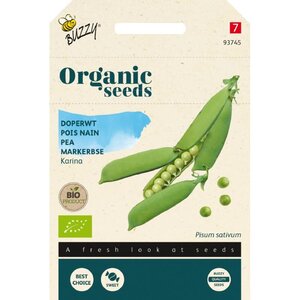 Buzzy Organic Organic Doperwt Karina 50g (BIO)