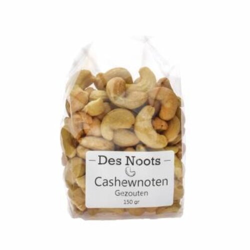 Des Noots Cashewnoten 150 gr.