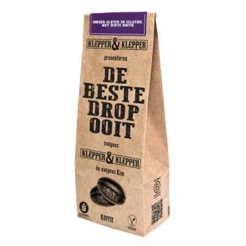 Smaakgeheimen Klepper & Klepper - De beste drop ooit, koffie 200 gr.