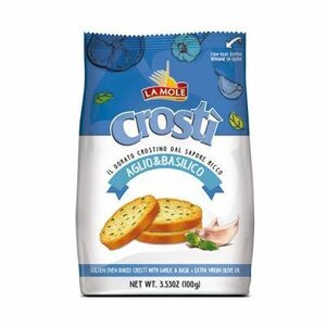 La Mole Crostì Knoflook & Basilicum