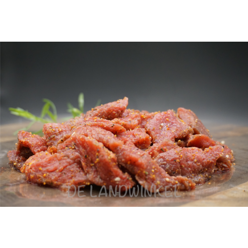 Limousin Rundvlees Runderreepjes gekruid 400gr. Limousin Rundvlees Runderreepjes gekruid 400gr.