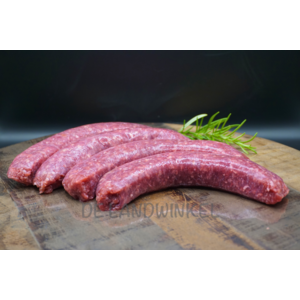 Limousin Rundvlees Rundersaucijs