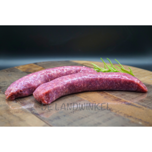 Limousin Rundvlees Rundersaucijs