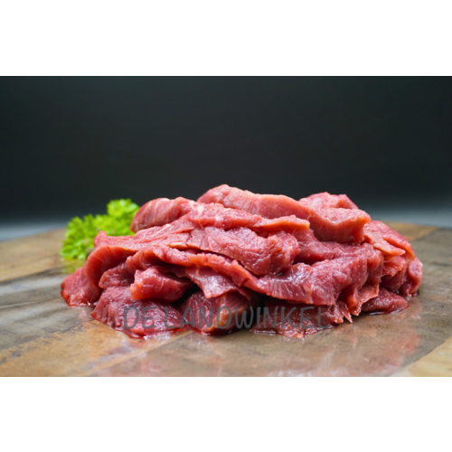 Limousin Rundvlees Biefreepjes 400gr. Limousin Rundvlees Biefreepjes 400gr.