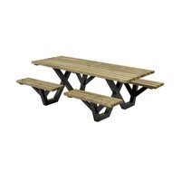 Picknicktafel 230x160 - Open instap