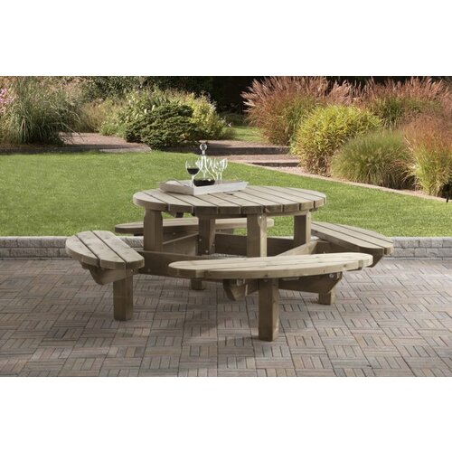 Talen Staphorst TALEN Staphorst - Picknicktafel rond 210x210 - Geïmpregneerd Talen Staphorst TALEN Staphorst - Picknicktafel rond 210x210 - Geïmpregneerd