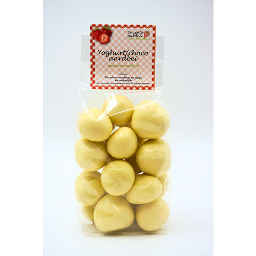 De Zeute Aardbei Aardbeien Yoghurt Choco De Zeute Aardbei Aardbeien Yoghurt Choco