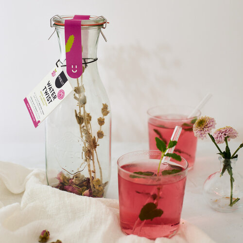 Pineut Watertwist Karaf Roos Bergthee Hibiscus - Pineut