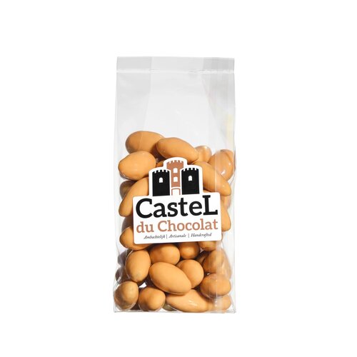 Castel du Chocolat Amandel Caramel Zeezout Castel du Chocolat Amandel Caramel Zeezout