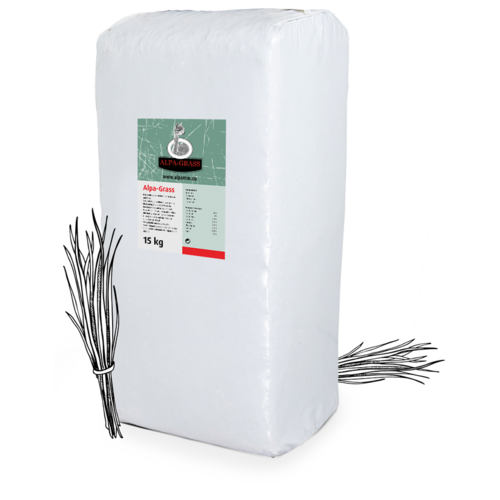 Alpamin Alpa-Grass Ruwvoer 15kg.