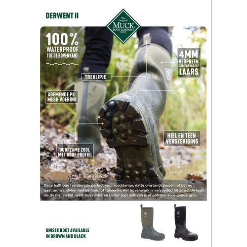 Muckboot Muckboot - Derwent Bruin - Unisex