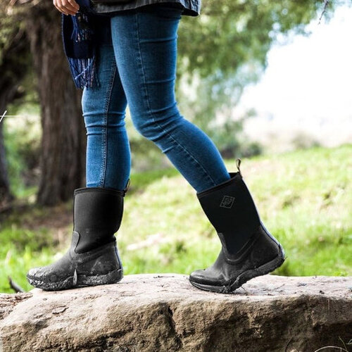 Muckboot Muckboot - Arctic Weekend Zwart/Bruin - Dameslaars