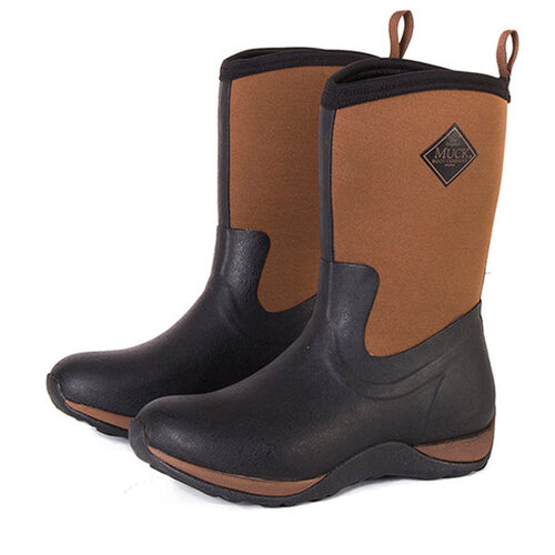 Muckboot Muckboot - Arctic Weekend Zwart/Bruin - Dameslaars