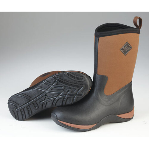 Muckboot Muckboot - Arctic Weekend Zwart/Bruin - Dameslaars