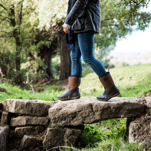 Muckboot Muckboot - Arctic Weekend Zwart/Bruin - Dameslaars