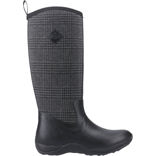 Muckboot Muckboot - Arctic Adventure Zwart/Plaid - Dames