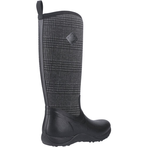 Muckboot Muckboot - Arctic Adventure Zwart/Plaid - Dames
