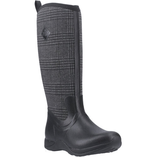 Muckboot Muckboot - Arctic Adventure Zwart/Plaid - Dames