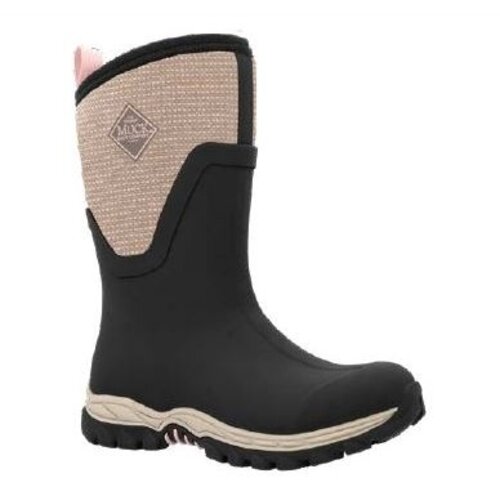 Muckboot Muckboot - Arctic Sport II Mid Zwart/Tweed - Dames