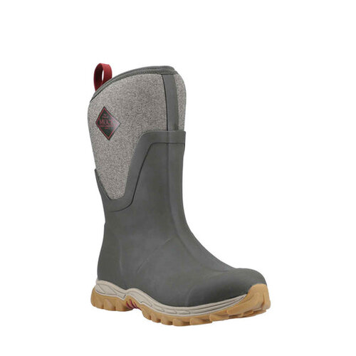 Muckboot Muckboot - Arctic Sport II Mid Olijf/Tweed - Dames