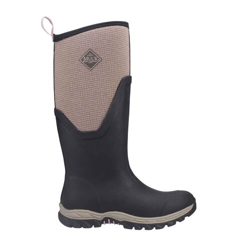 Muckboot Muckboot - Arctic Sport II Tall Zwart/Tweed - Dames