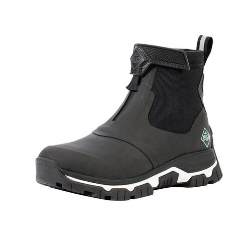 Muckboot Muckboot - Apex Zip Zwart/Wit - Dames