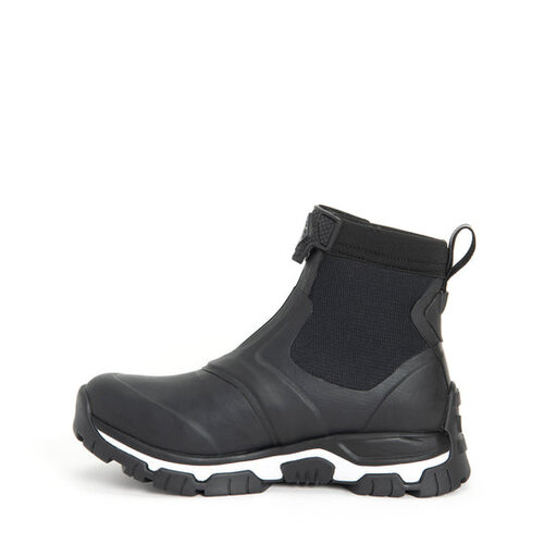 Muckboot Muckboot - Apex Zip Zwart/Wit - Dames