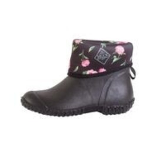 Muckboot Muckboot - Muckster II Mid Zwart/Rozen - Dames