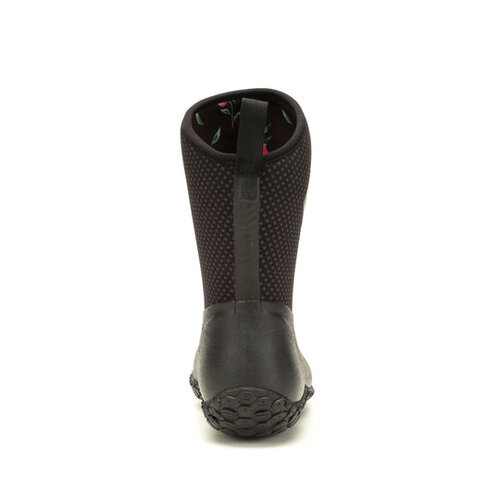 Muckboot Muckboot - Muckster II Mid Zwart/Rozen - Dames