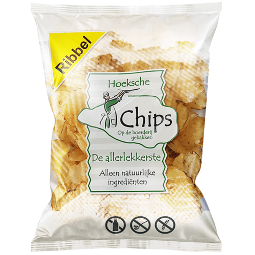 Hoeksche Chips Ribbel Zeezout Hoeksche Chips Ribbel Zeezout