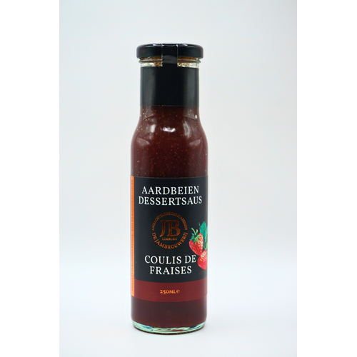Jambrouwerij Dessertsaus Aardbei - Jambrouwerij Jambrouwerij Dessertsaus Aardbei - Jambrouwerij