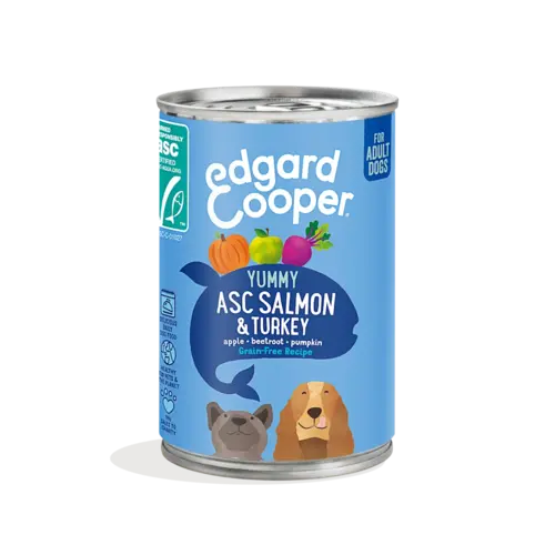 Edgard & Cooper Edgard & Cooper - ASC-Zalm & Kalkoen - Natvoer Edgard & Cooper Edgard & Cooper - ASC-Zalm & Kalkoen - Natvoer