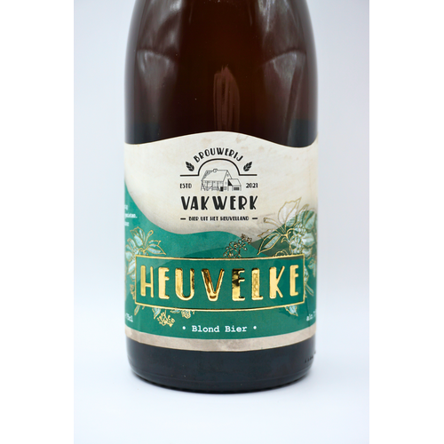 Brouwerij Vakwerk Heuvelke Blond Bier - Brouwerij Vakwerk - 750ml. Brouwerij Vakwerk Heuvelke Blond Bier - Brouwerij Vakwerk - 750ml.